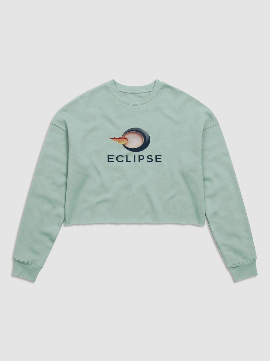 Eclipse Women's Fleece Crop Sweatshirt - Cozy and Stylish Fleece Crop Top for Women product image (3)