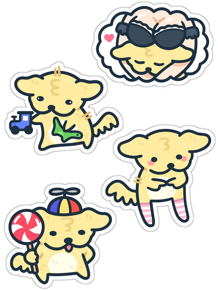 *LIMITED* Suni Sticker Pack 2 product image (1)