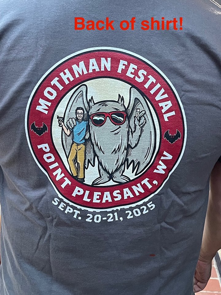 RHPB Exclusive Mothman Festival T-Shirt product image (2)