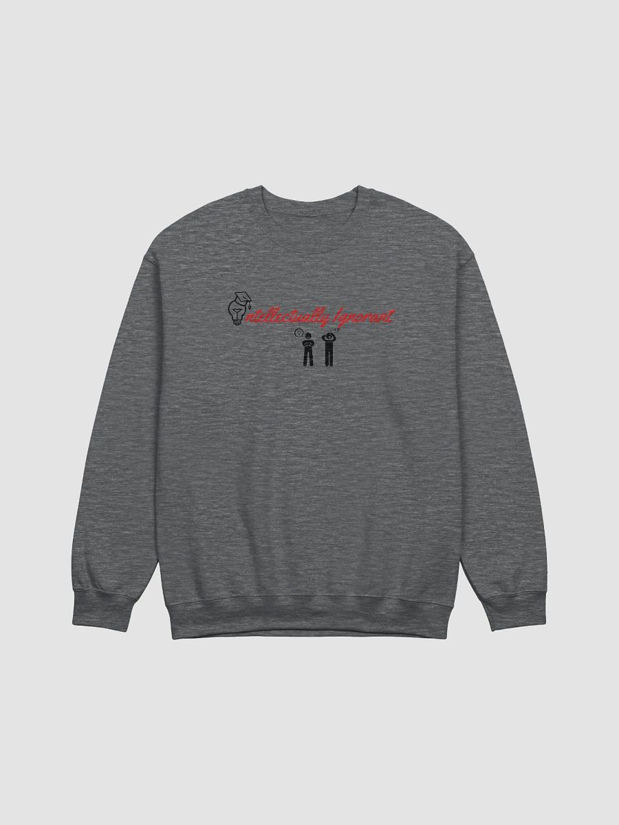 Intellectually Ignorant Crewneck Sweat Shirt (original logo) product image (5)