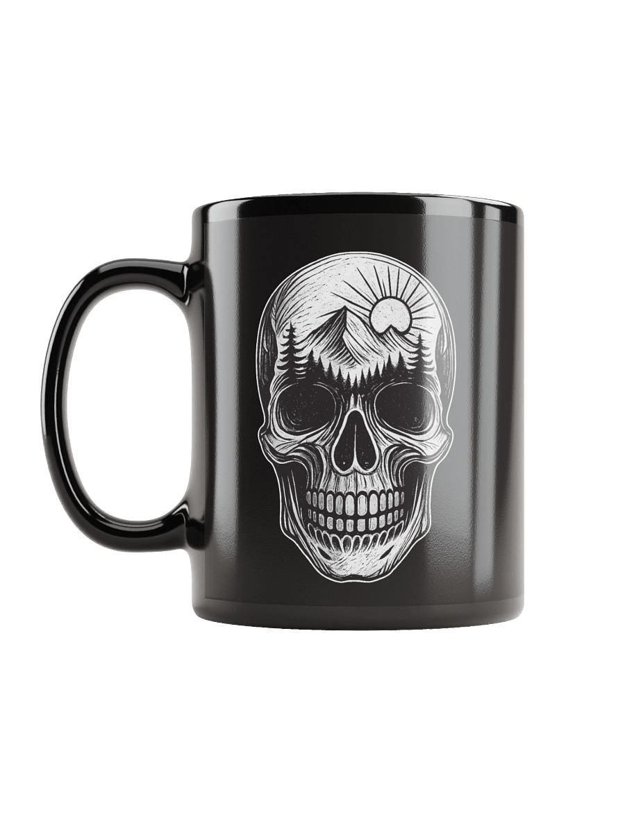 Rugged Sportsmen Skull & Mountain Coffee Mug product image (12)