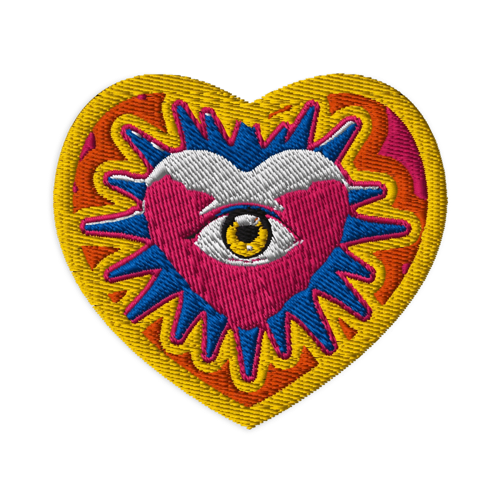 Eye Love You Today Patch Yellow product image (1)