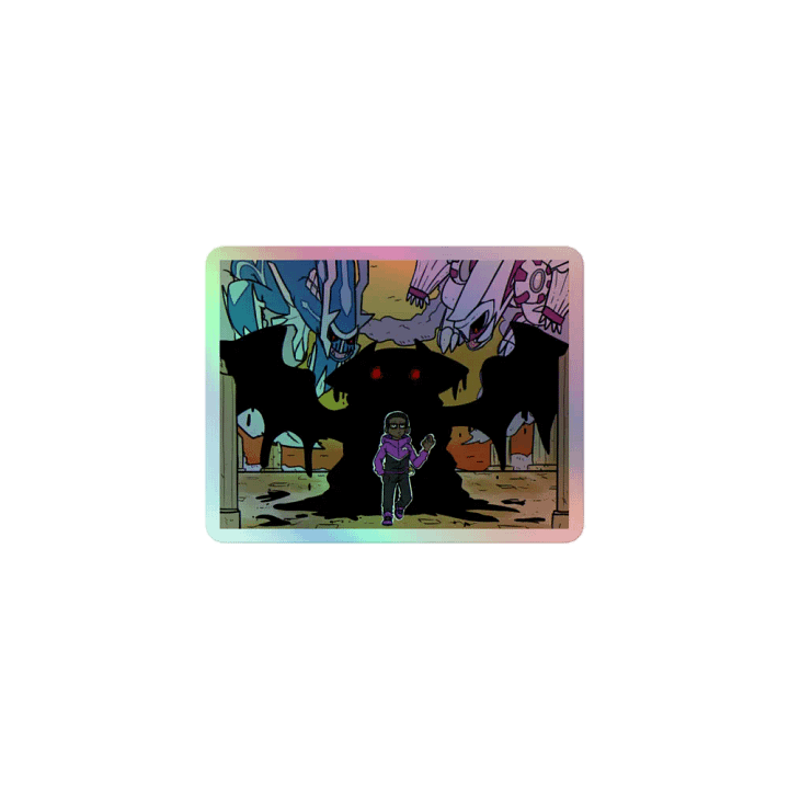 Distortion World 2 Holographic Sticker product image (1)