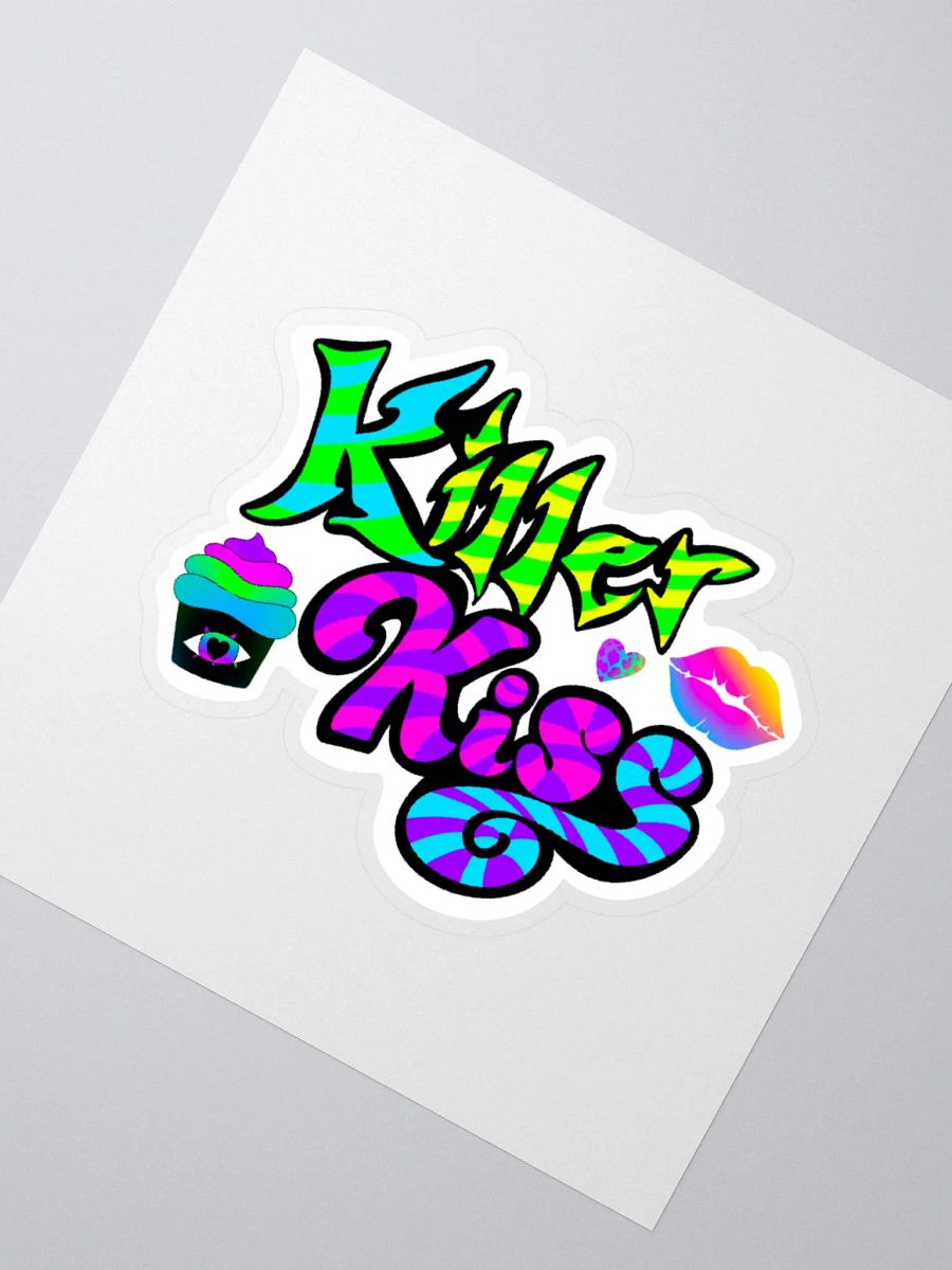 Killer Kiss Logo Sticker product image (2)