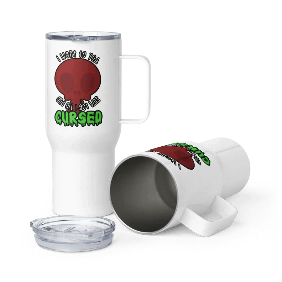 All I Got Was Cursed - Death Knight - Tumbler w/Handle product image (6)