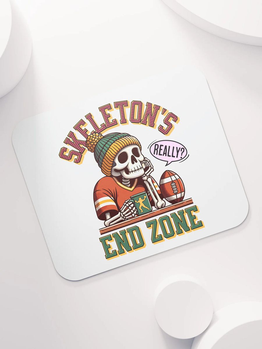 Skeletons End Zone Football Mouse Pad product image (5)