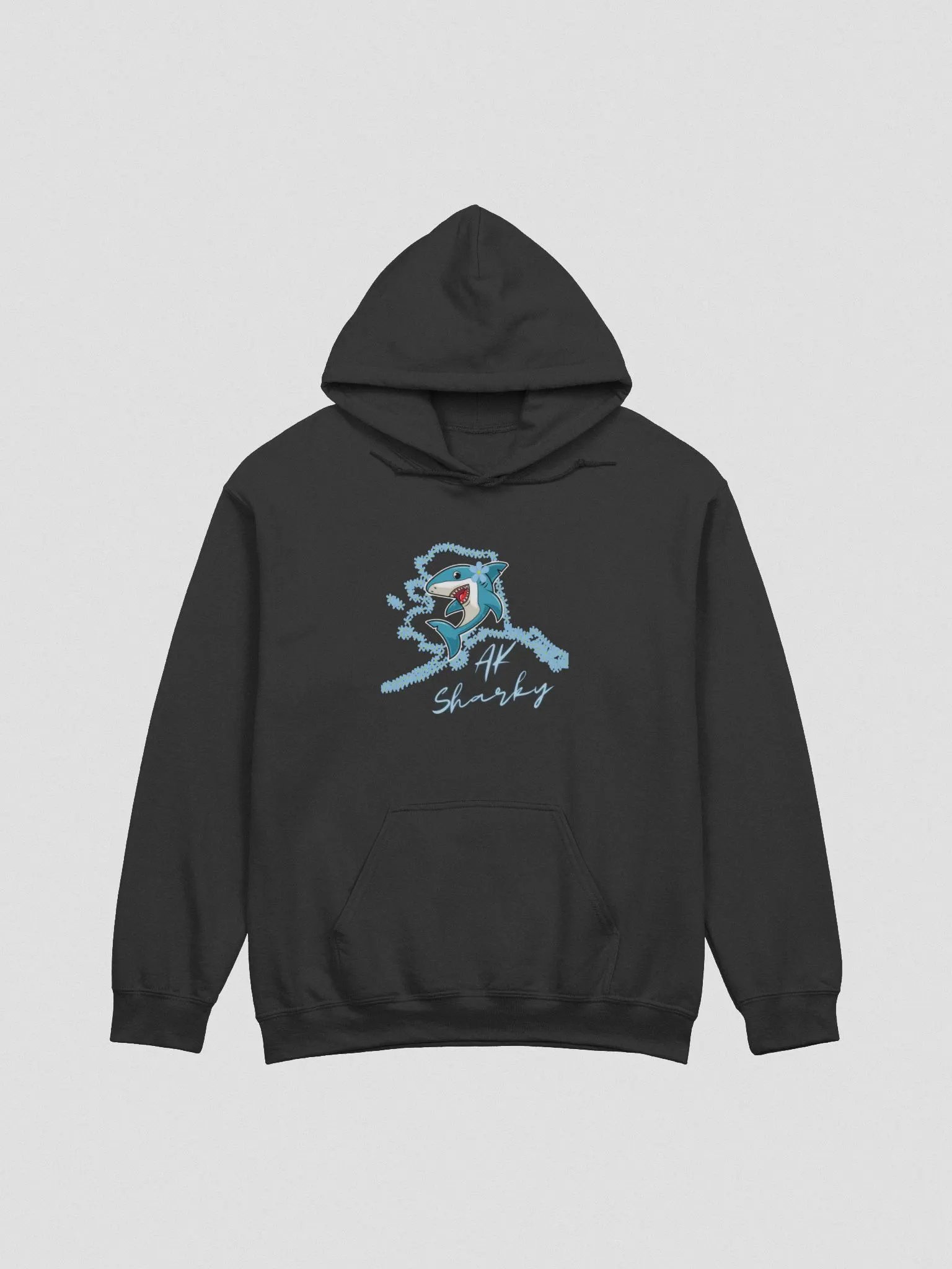 AKSharky Forget-Me-Not Alaska Gildan Classic Hoodie product image (1)