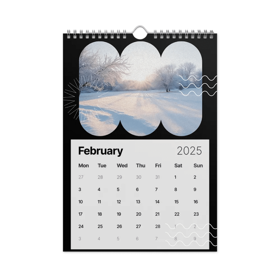SEASONAL NATURE WALL CALENDAR 2025 product image (5)