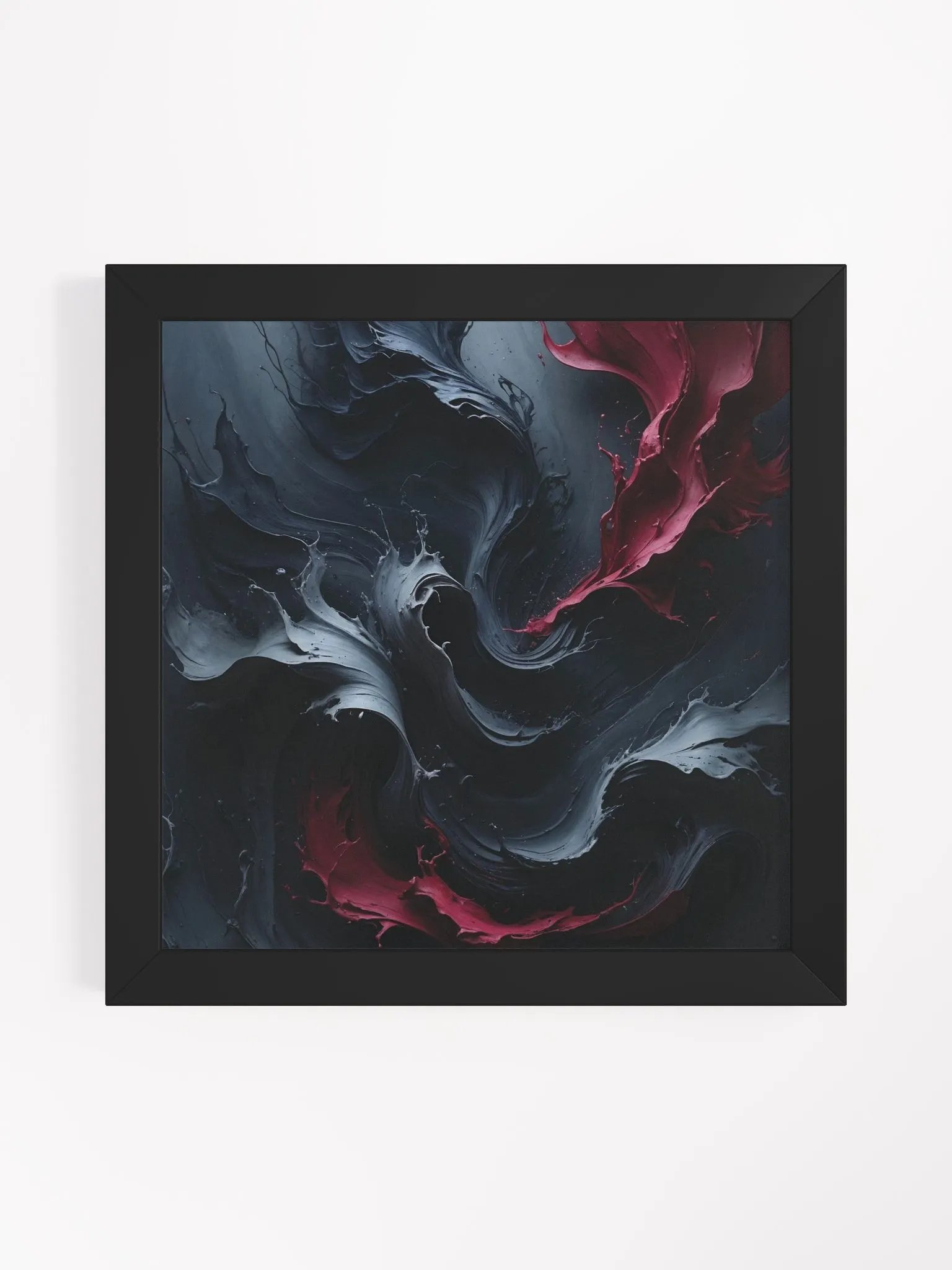 Fluid Fusion Abstract Framed Print product image (26)