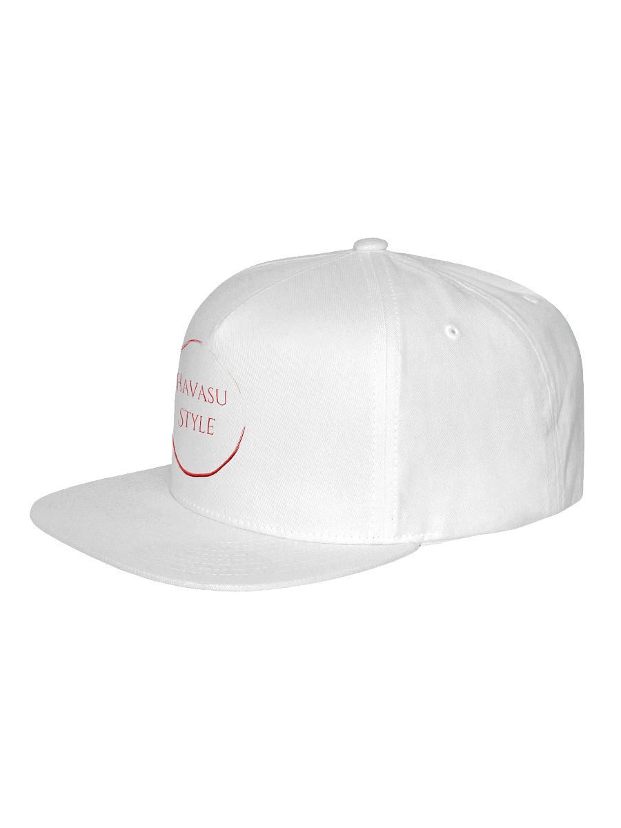 Faded Circle Havasu Style Red Flat Bill Snapback product image (2)