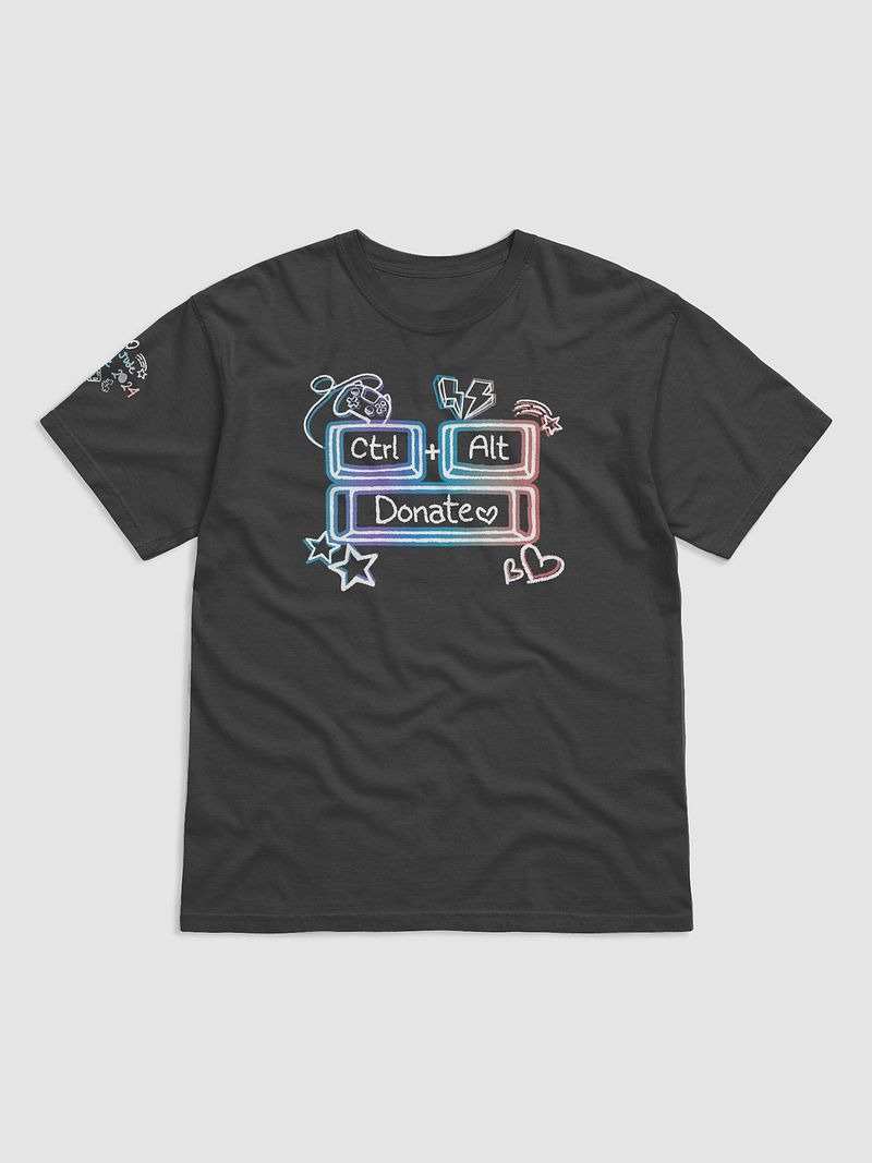 Ctrl + Alt + Donate Team Tee
