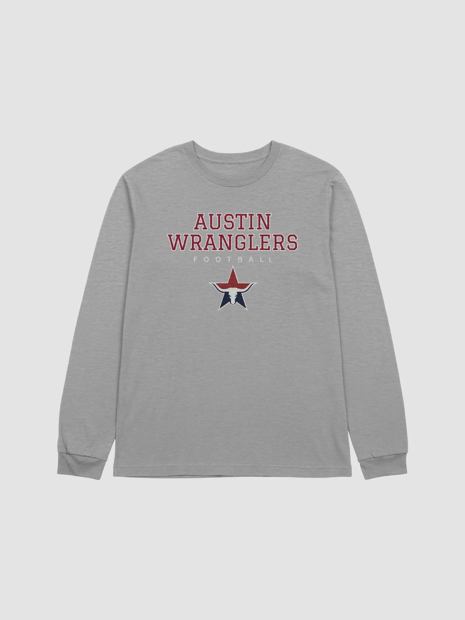Austin Wranglers Varsity Longsleeve T-Shirt product image (3)