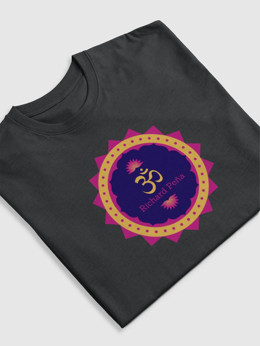 Yellow Om Richard Peña on black shirt product image (5)