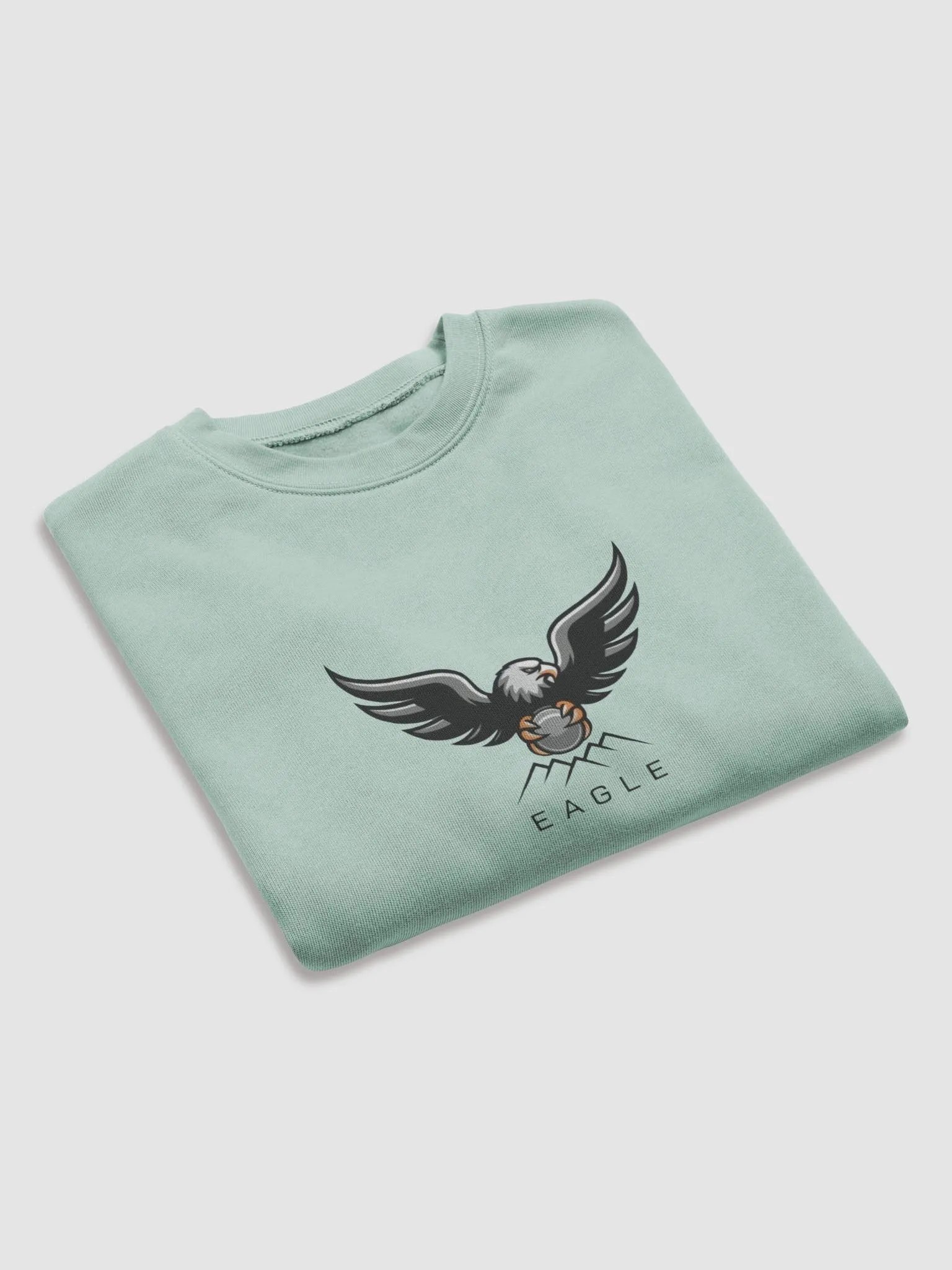 Eagle Women's Fleece Crop Sweatshirt - Stylish with Bold Eagle Design product image (9)