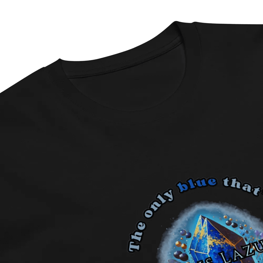 Lapis Lazuli Crystal T-Shirt – Feel Golden in Blue! product image (9)