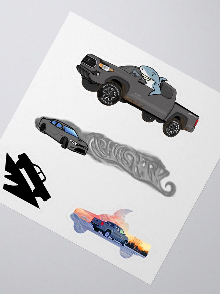 AlphaShark Sticker Pack! product image (2)