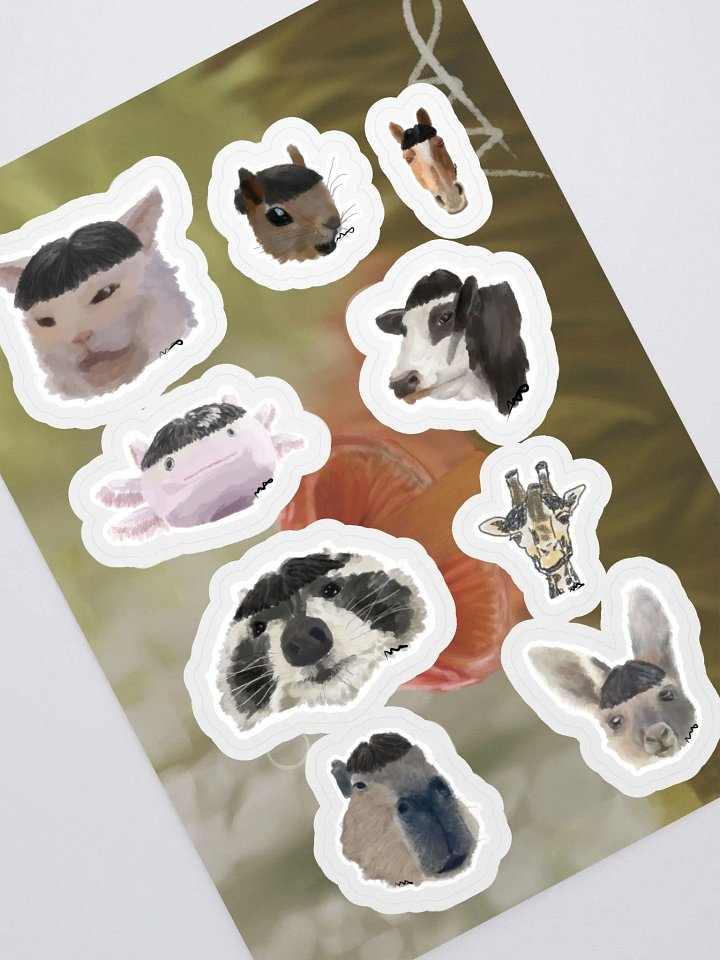 Bowl Cut Sticker Collection product image (2)