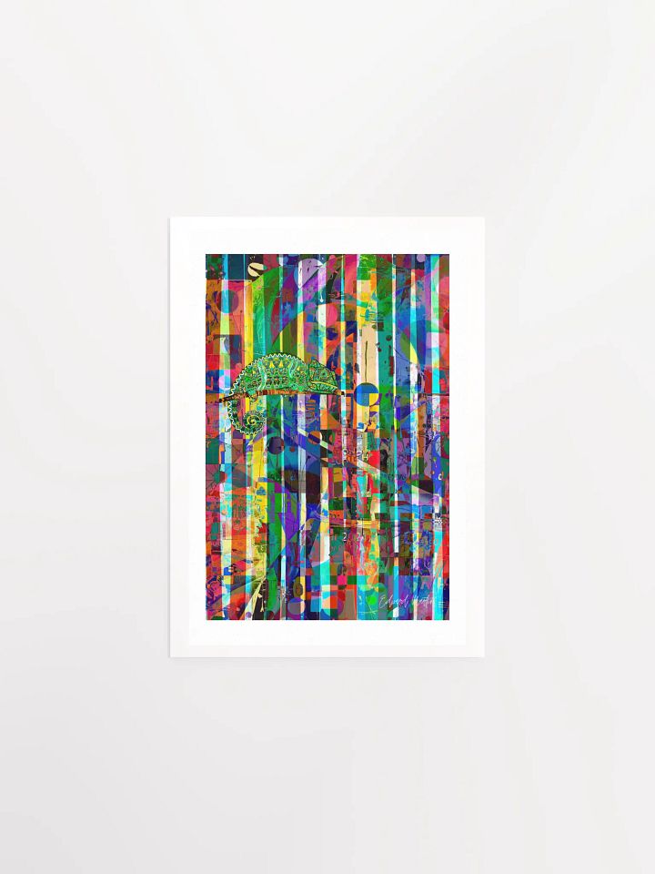 'Changing Colors' by Edward Martin Mixed Media Collage Print product image (2)