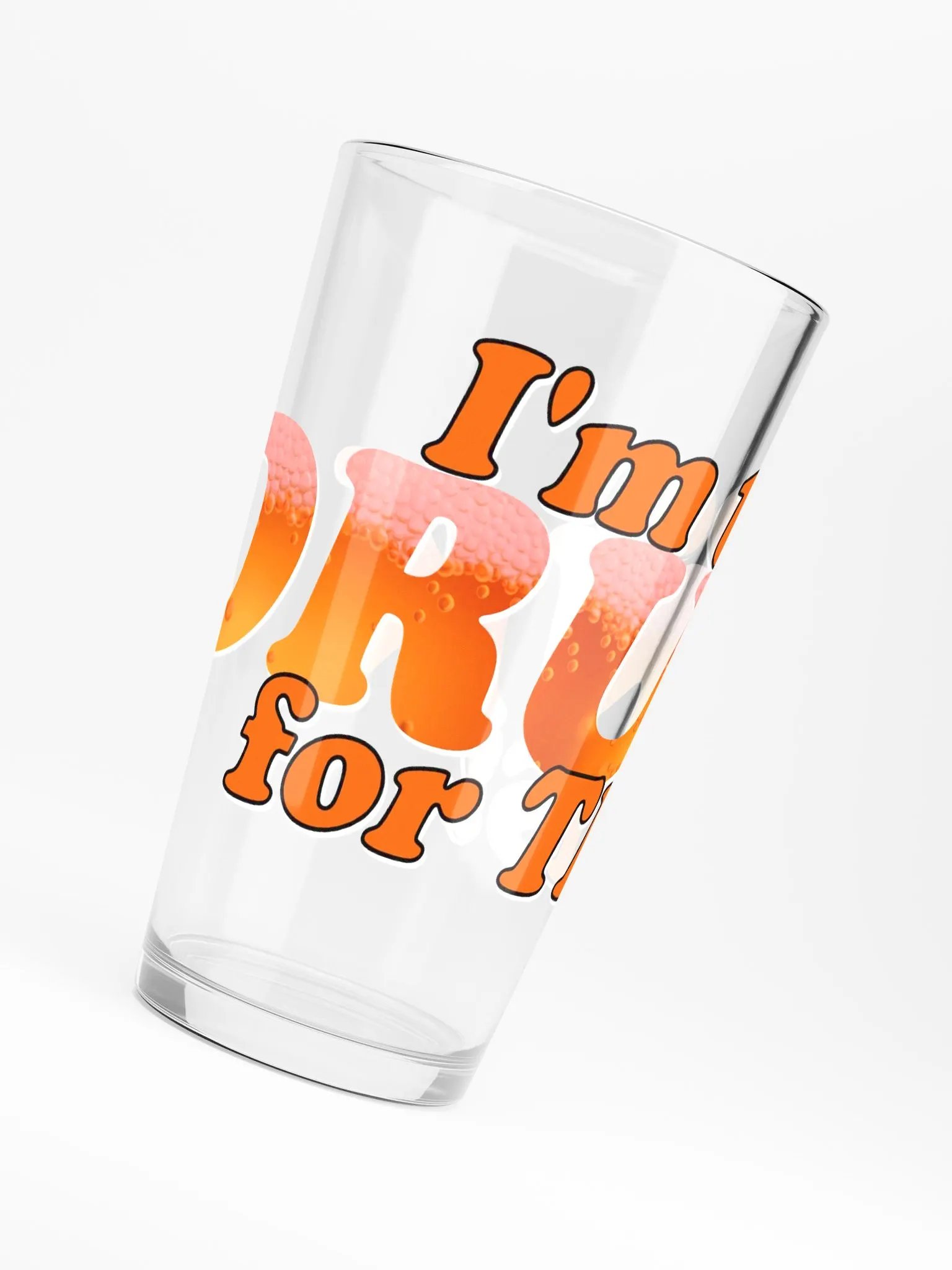 Fizzed Up Shaker Pint Glass product image (6)