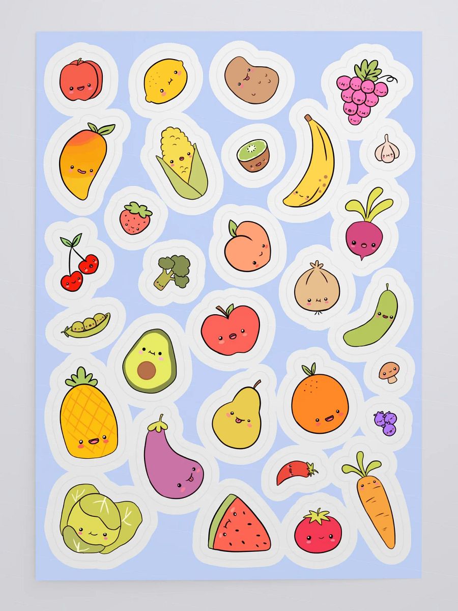 Fruity and veggie Fun Sticker Bonanza product image (4)