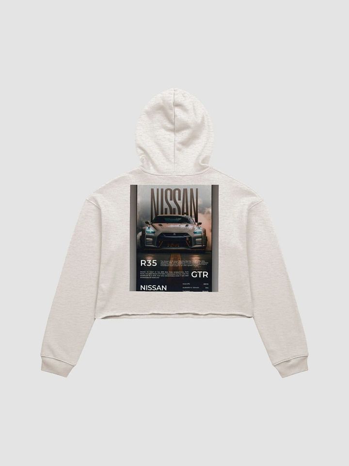 Nissan GTR R35 Powerhouse Crop Hoodie product image (4)