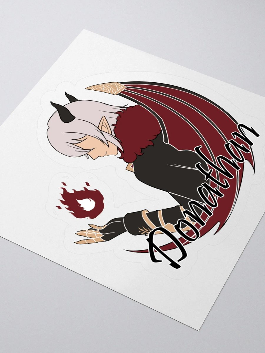 The Demon Hunter (Logo Sticker) product image (3)