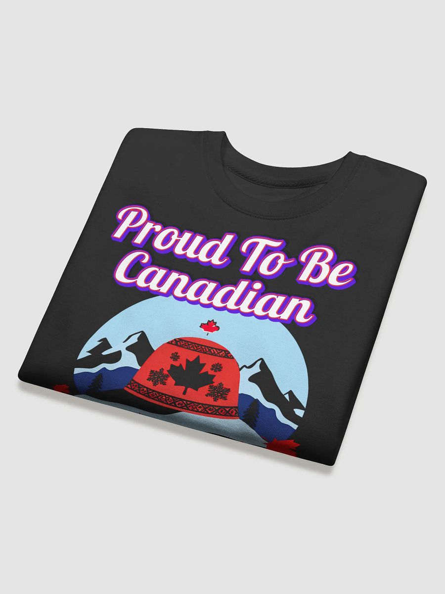 Canadian Snowscape Maple Sweatshirt product image (4)