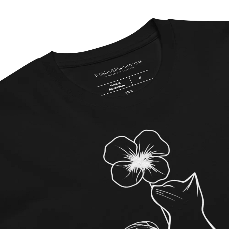 Pansy Cat Supreme Comfort Unisex T-Shirt product image (8)