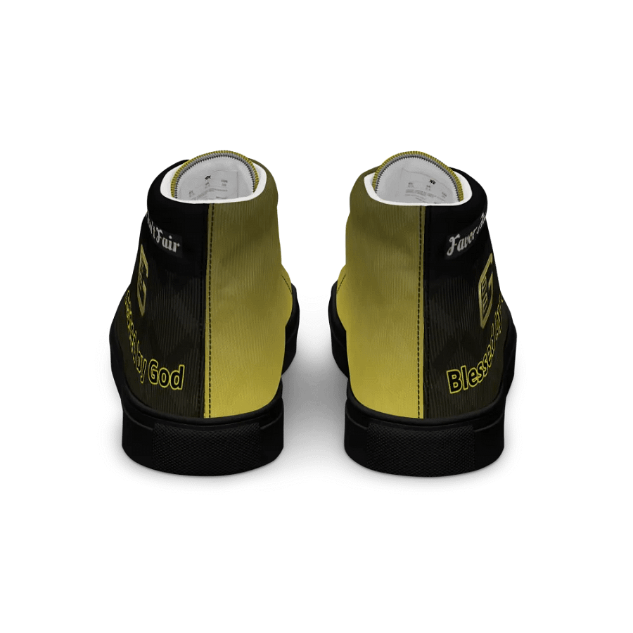 BBG Black and Gold High Tops - Black Soles product image (2)