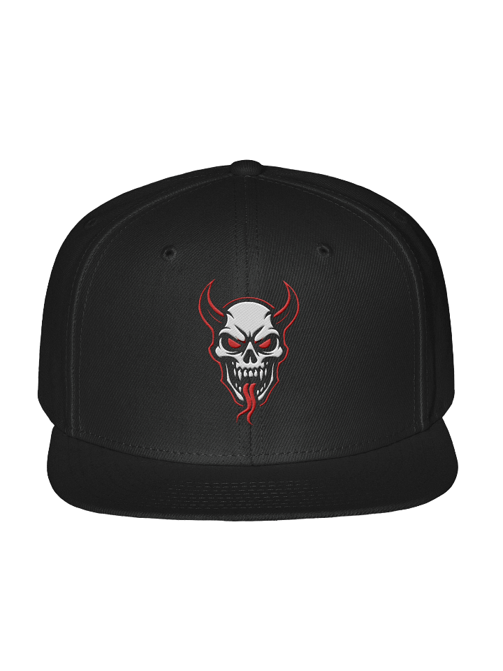 Horned Skull Emblem Snapback product image (3)