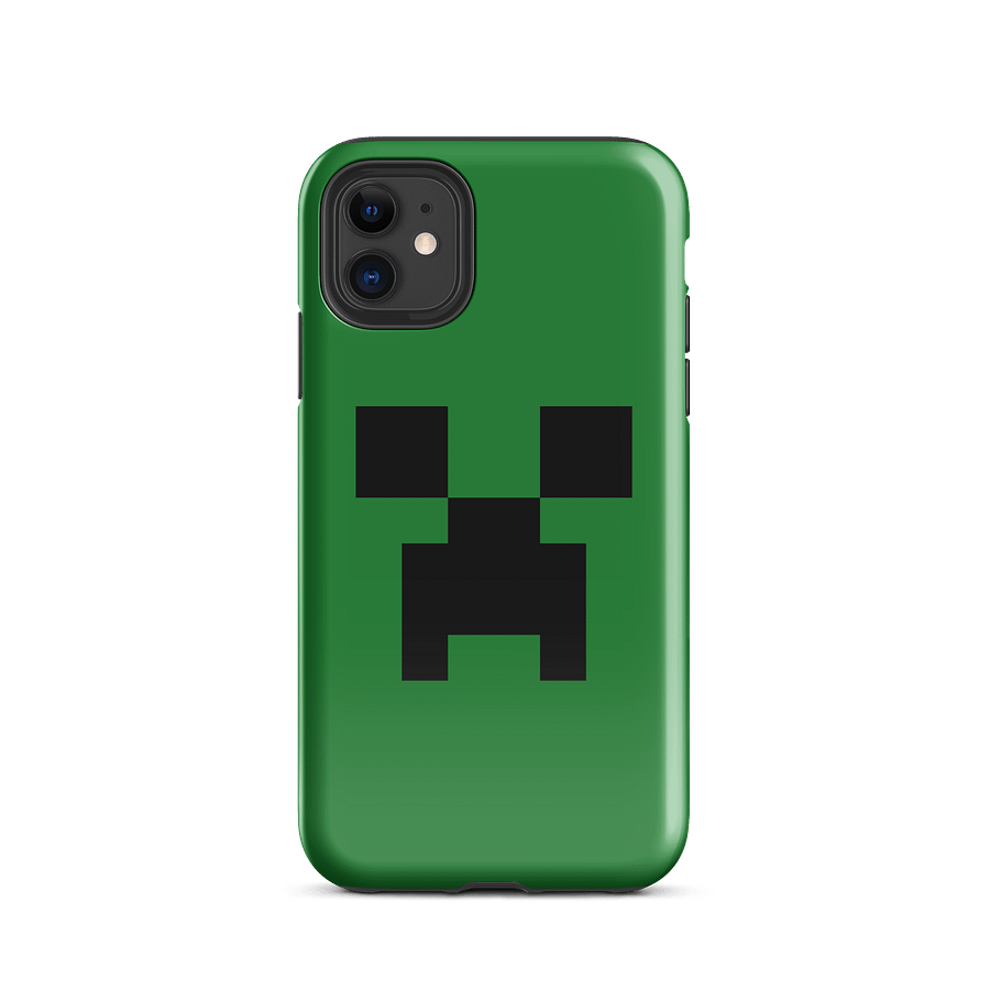 Creeper iPhone Case - Minecraft Tough Phone Case for iPhone 16 Pro Max, iPhone 16, iPhone 15, iPhone 15 Pro product image (2)