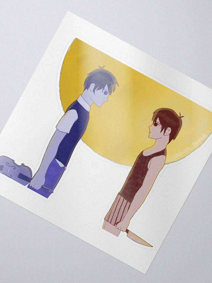 OMORI Moon Sticker product image (2)