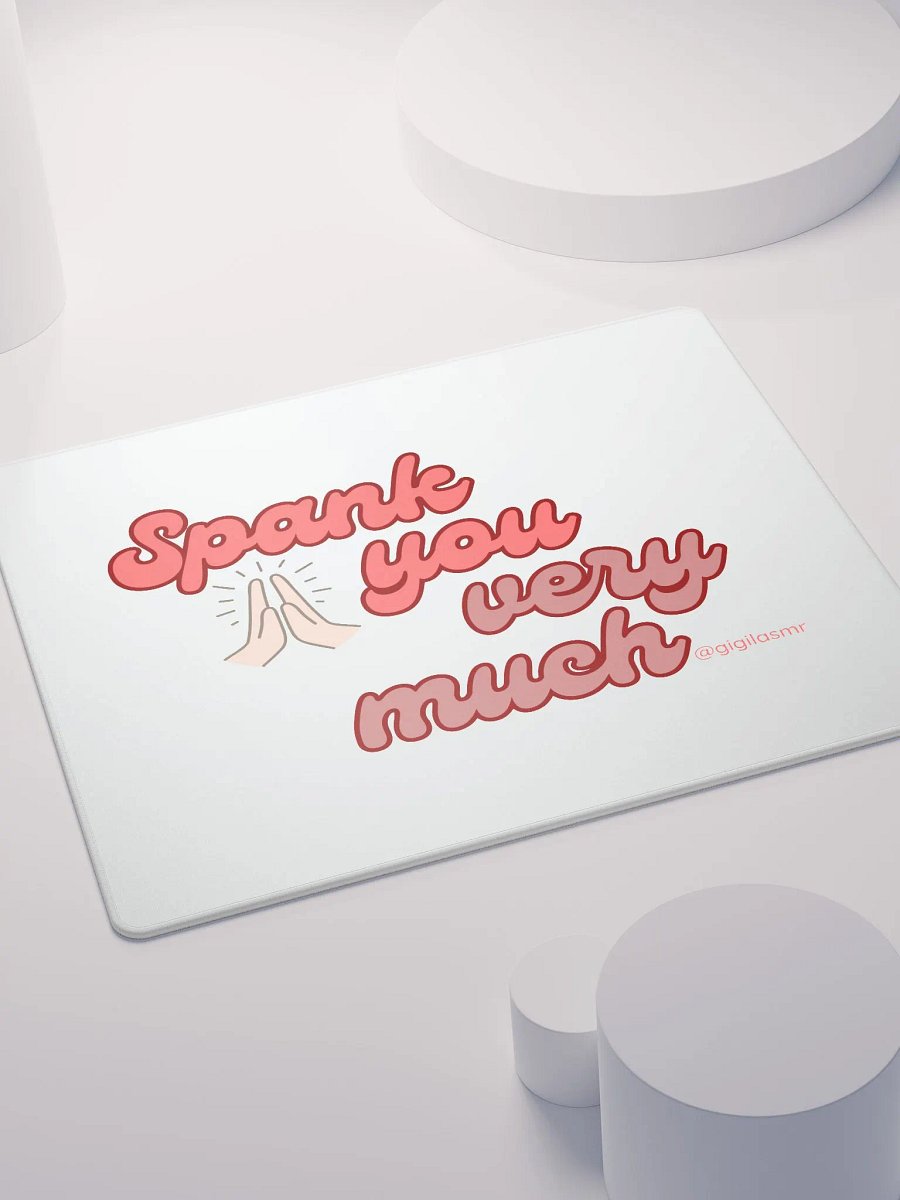 Spank You Gaming Mousepad (transparent) product image (4)