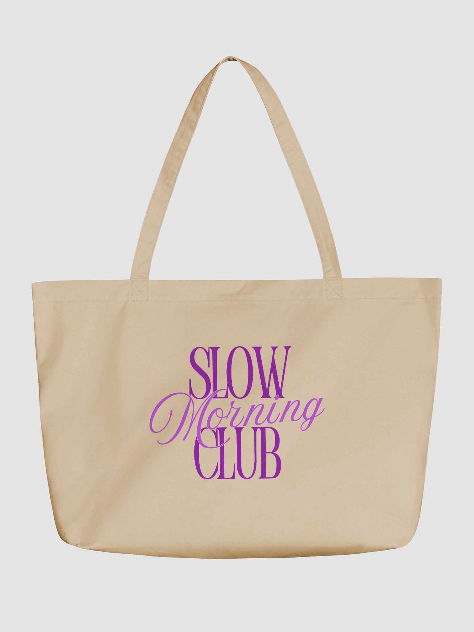 "Slow Morning Club" Tote | MyTime Movie Network Collection product image (1)