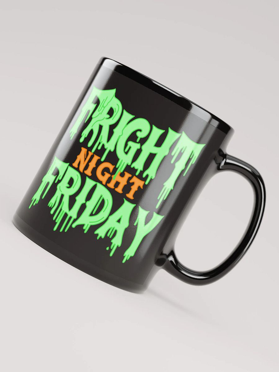 Fright Night Friday Mug - Green Logo product image (7)