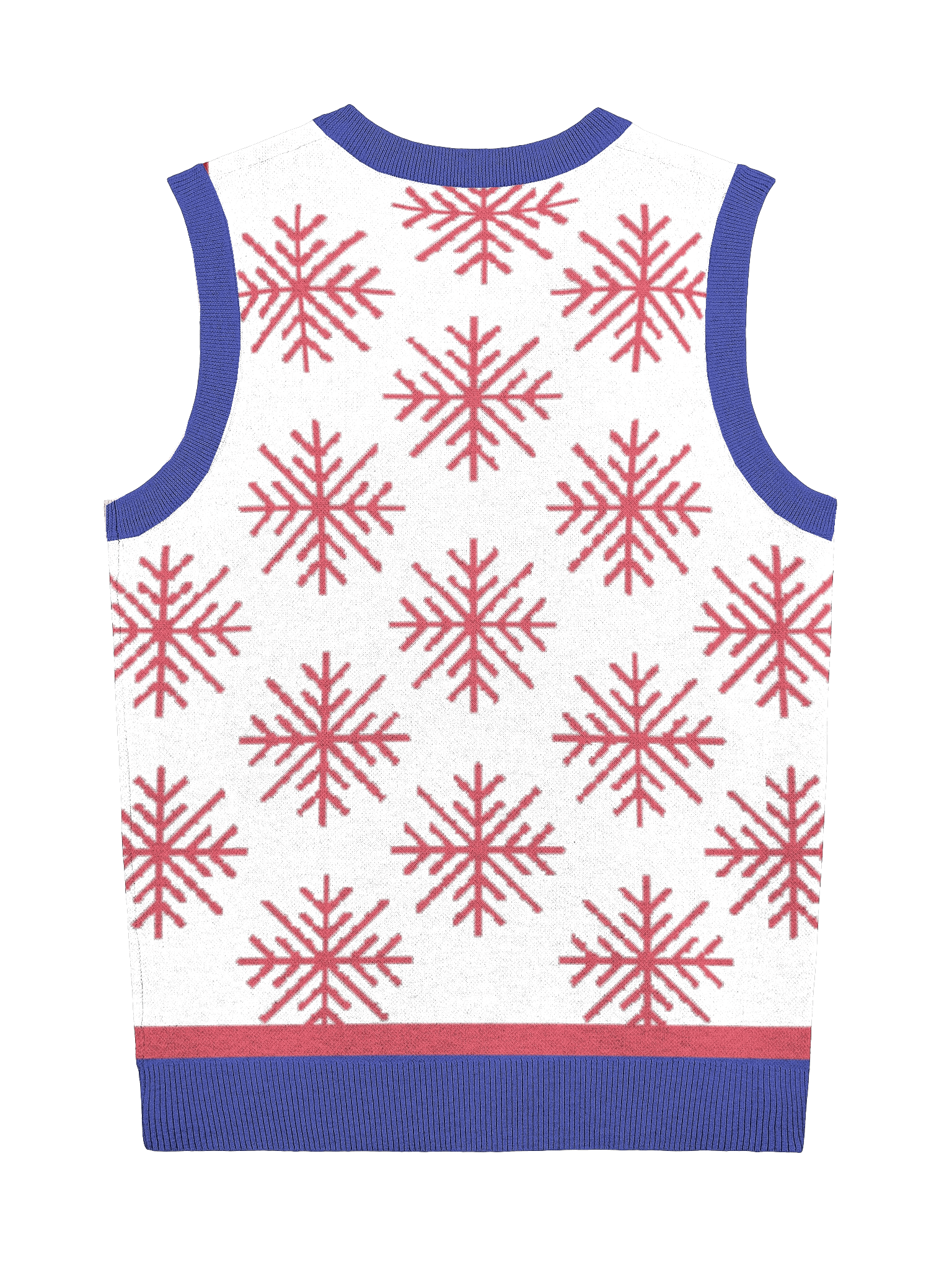 BILLS UGLY HOLIDAY SWEATER Vest PINK product image (2)
