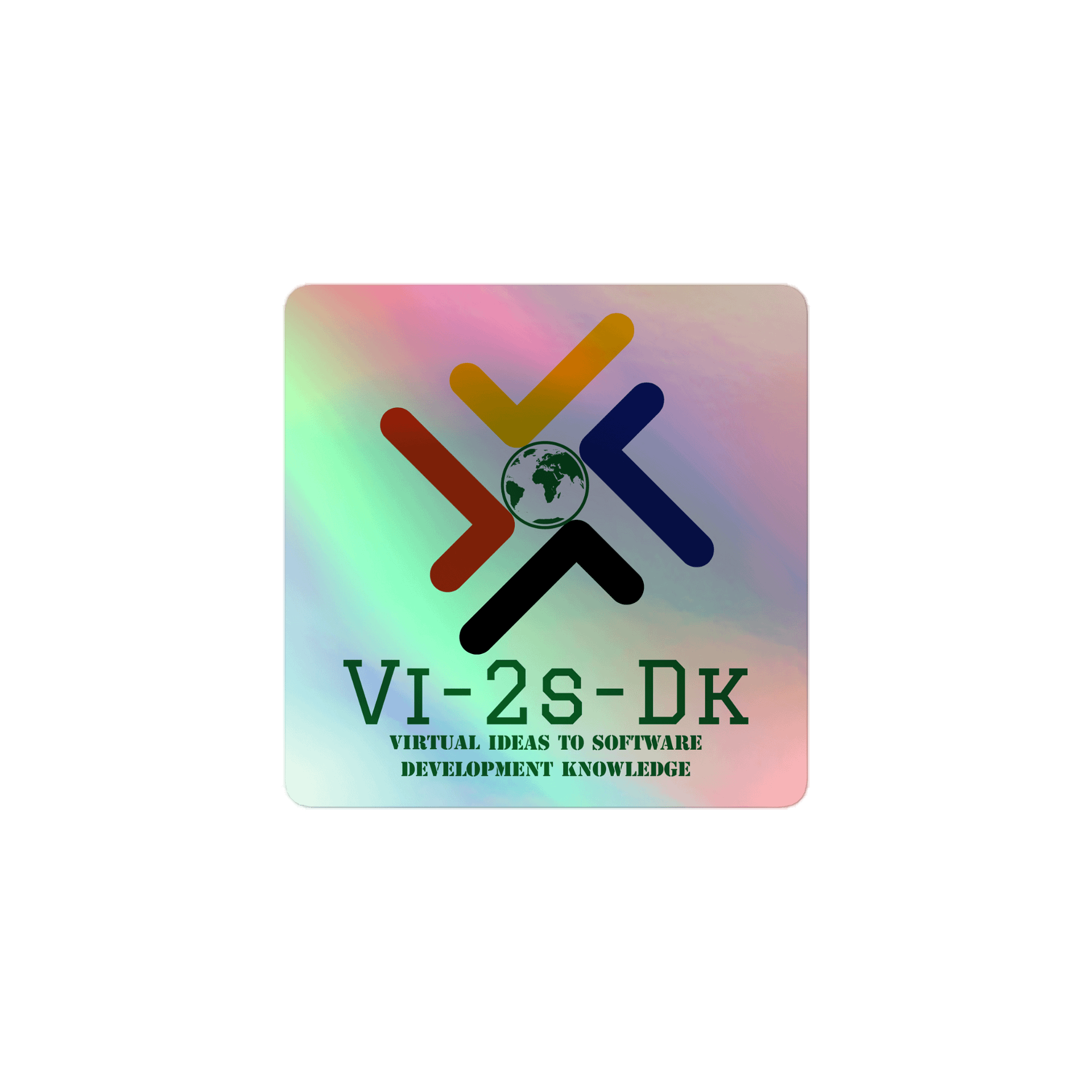 Vi-2s-Dk Holographic Arrow Sticker Set product image (1)