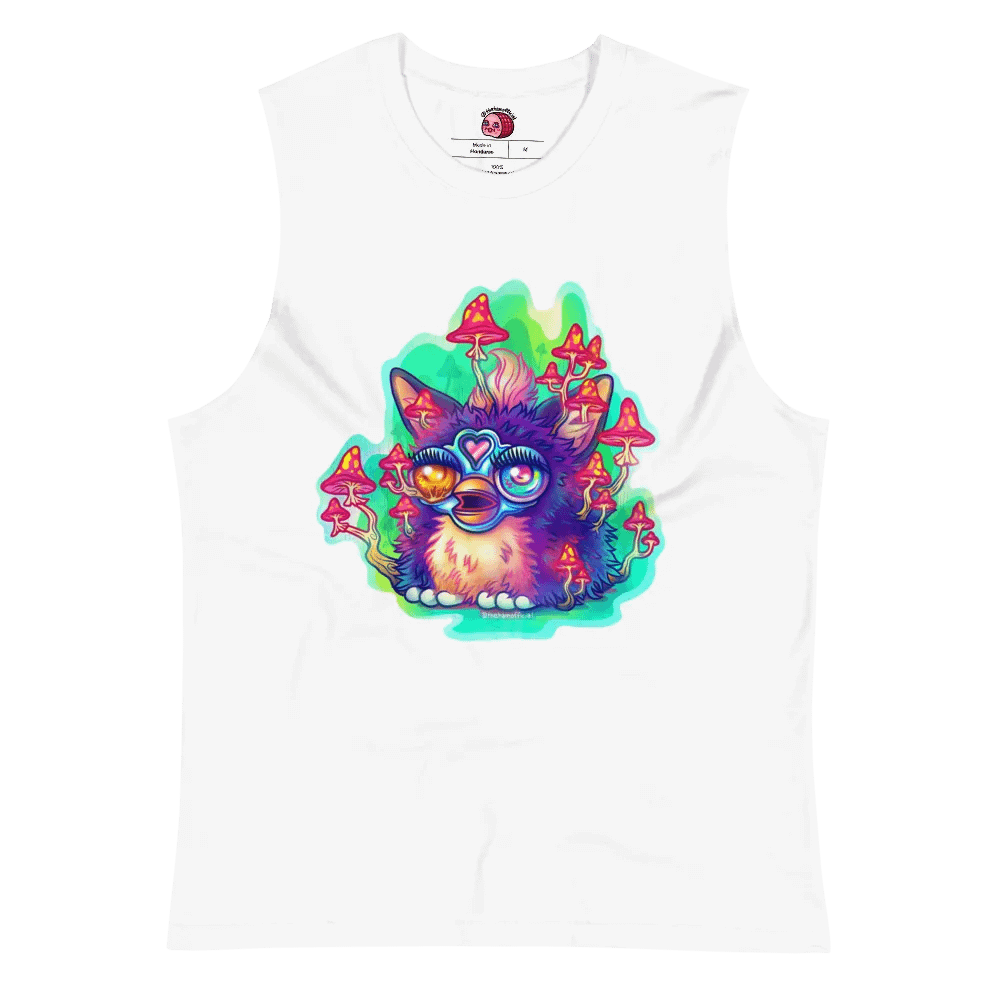 Nostalgic Fungus Creature Muscle Tank product image (3)
