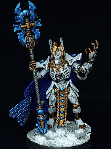 Another Necron towards Chris' collection!
There will be more in the coming days :)

If you'd like to commission me, check my ...