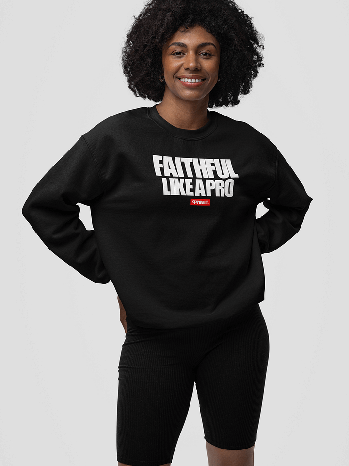 FAITHFUL LIKE A PRO Sweatshirt product image (1)