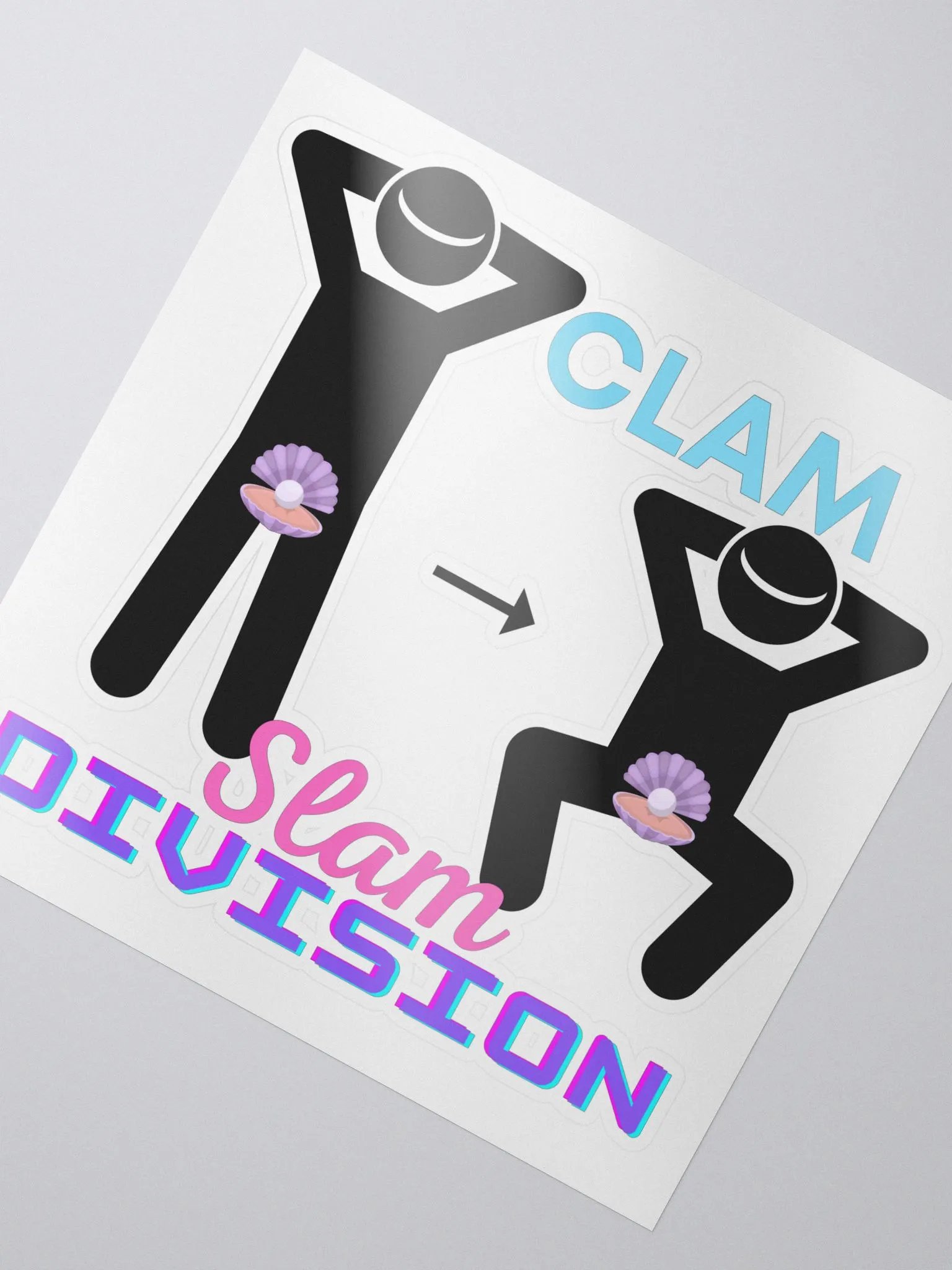 Clam Slam Stickers product image (2)