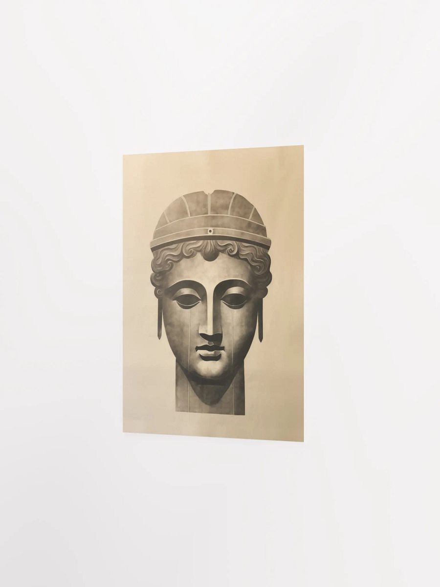 Academia Allure: Helmet Warrior Art Print product image (11)