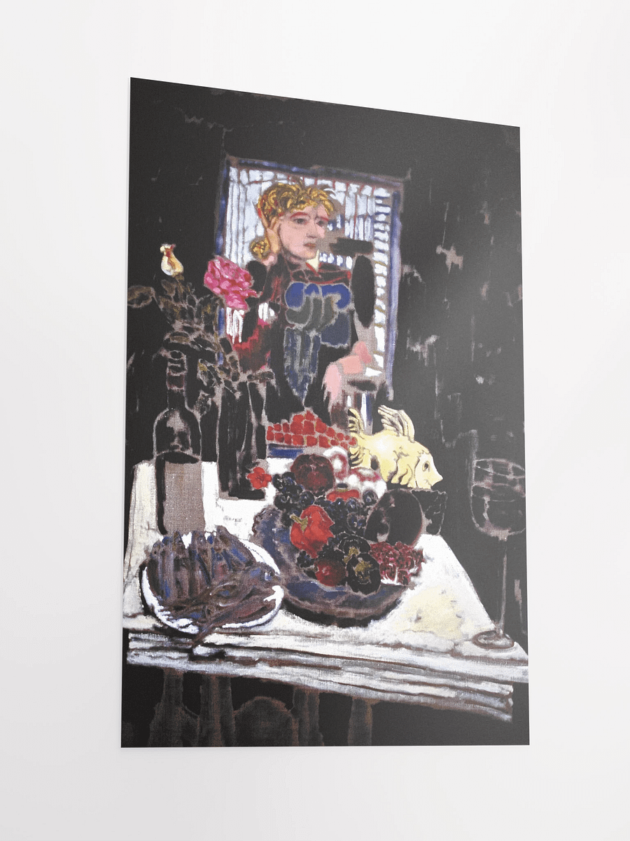 Still Life on White Table (aka Helga) (1987) print product image (3)