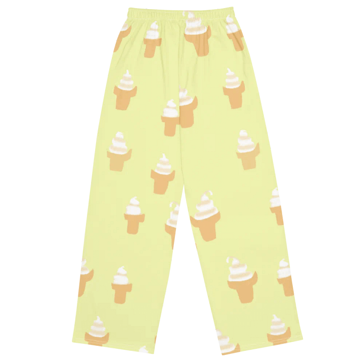 Ice Cream Cone Pattern Wideleg Pants product image (1)
