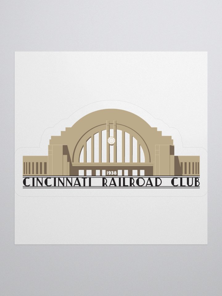 Cincinnati Railroad Club Sticker product image (3)