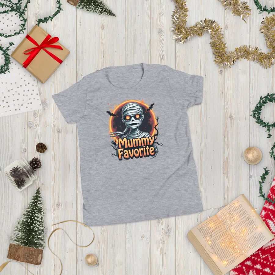 Spooky Mummy Youth T-Shirt product image (20)