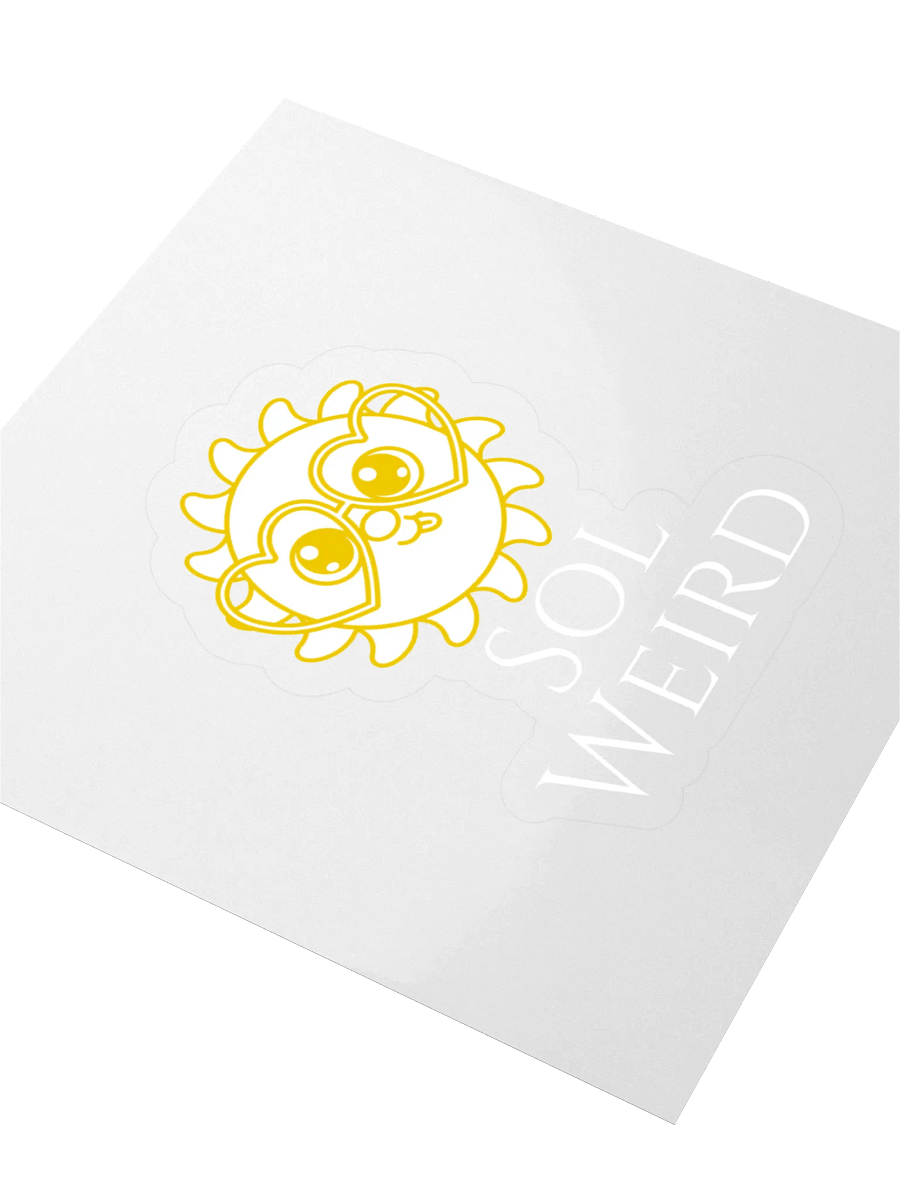Sol Weird Sticker product image (3)
