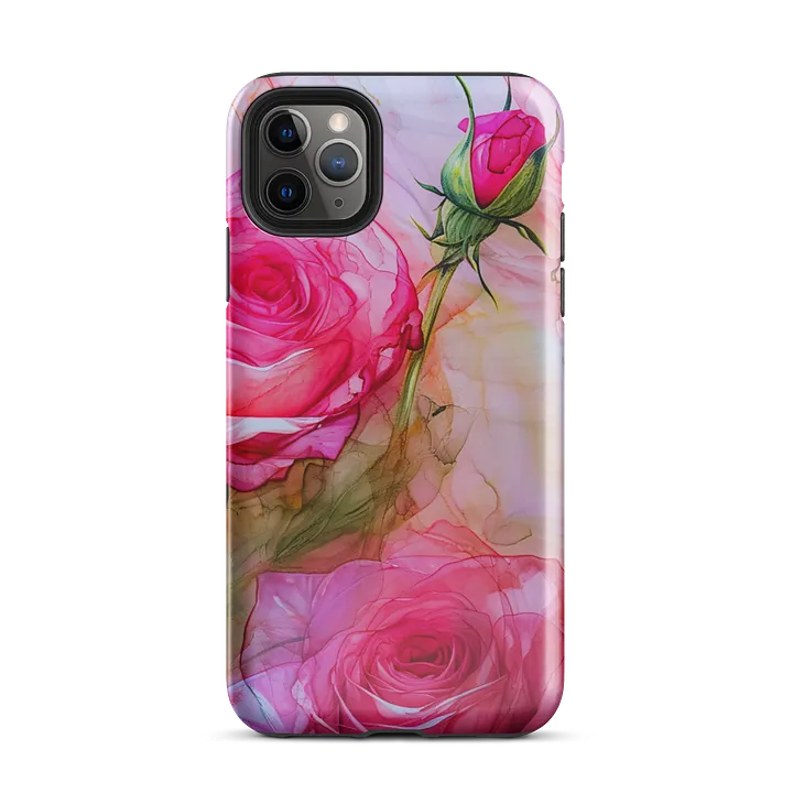 Pink Roses Tough iPhone® Case product image (2)