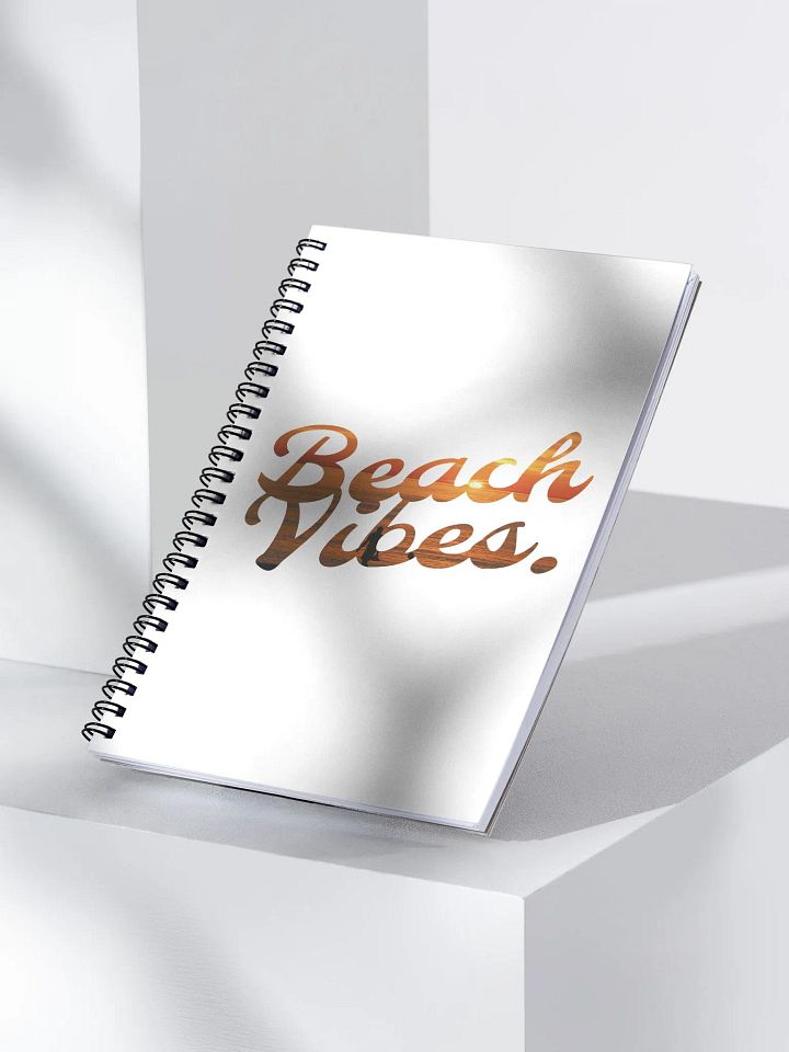 Beach Vibes Sunset Serenity Spiral Notebook product image (2)