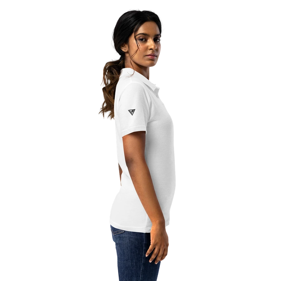 California Dreams Palm Tree Women Polo T-Shirt - White product image (3)
